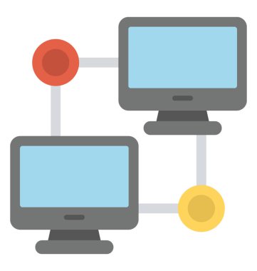 Ağ bağlantı kavramını açıklayan simgesi 