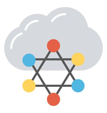 bulut hesaplama ağı diyagramı 