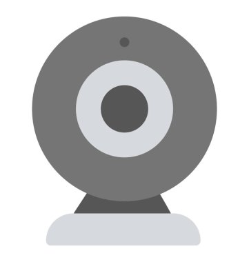 Bir bilgisayar kamerası, görüntülü arama için web kamerası