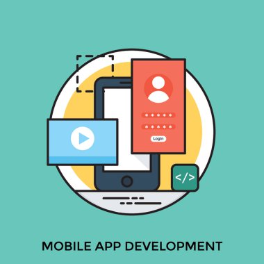 Kodlama ve yetkilendirme işlemi uygulama geliştirme resmeden ile Smartphone perde 