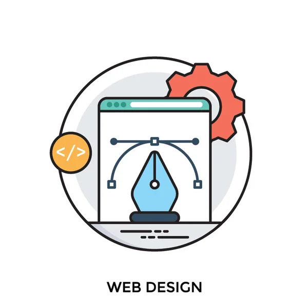Vektoros Illusztráció Egy Képernyőn Hogy Felszerelés Képernyő Web Design — Stock Vector