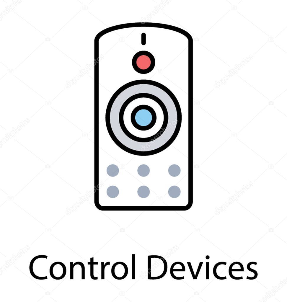 An electronic device a wireless remote control