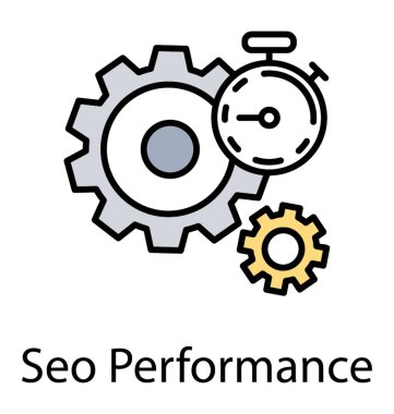 Dişliler ve stop watch seo performans anlam vererek birlikte 