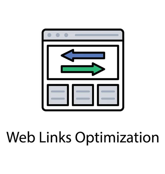 Tráfico Web Cantidad Datos Enviados Recibidos Por Los Visitantes Sitio — Vector de stock