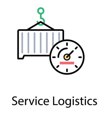 Büyük bir ağır paket servis Lojistik için mantığı onaylamak için analog ağırlık makine ile malların 