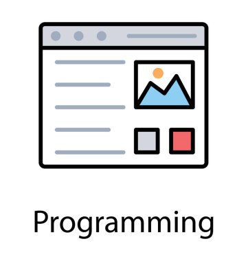 Düz simgesi tasarım resim SEO