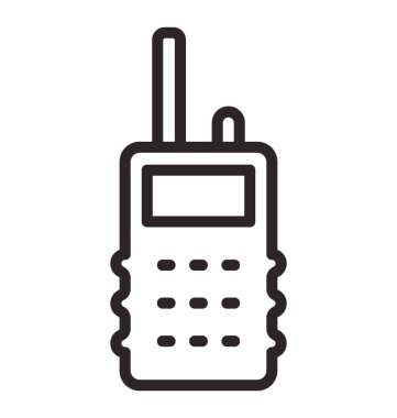 Bir cep telefonu kablosuz telefon temsil eden anten ile