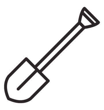 Kazma ve kesme zemin kum için uzun ve keskin kenar aracı 