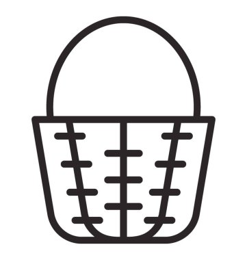 Kavrama Hıristiyanlıkla bakkal çantası veya alışveriş sepeti küçük saplı geniş bir çanta 