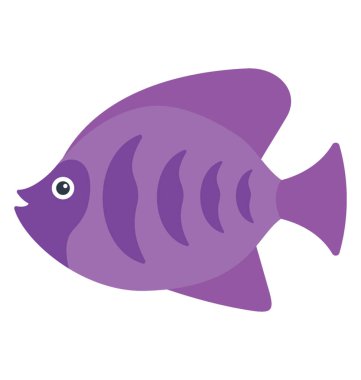 Mor renkli Characiformes ailesine ait bir tatlı su tropikal balık