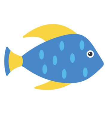 Geniş gövde ve küçük kuyruk balık addis Balık kelebek