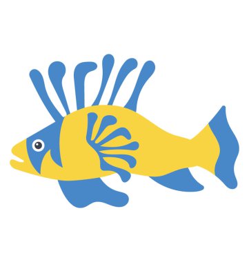 Volitan (araç) lionfish aile scorpaenidae bir zehirli resif balık olduğunu