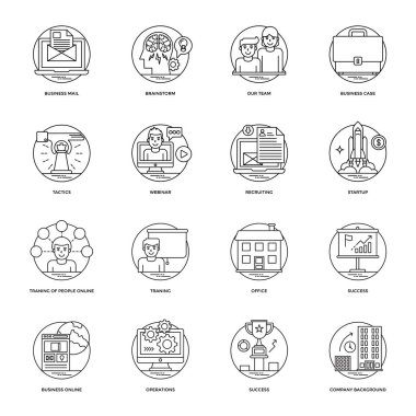 İş hattı simgeler paketi 