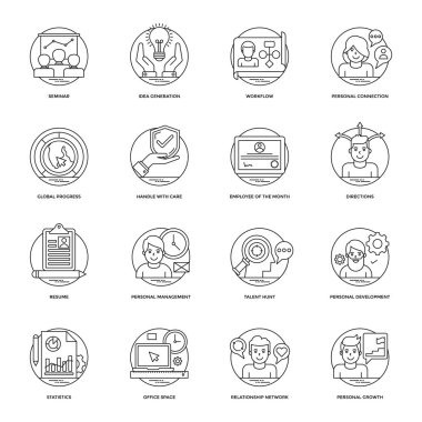 İş hattı yaratıcı Icon Pack 