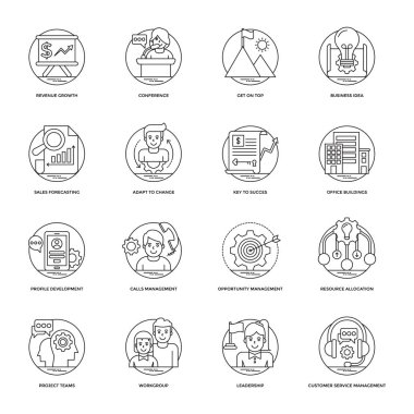 İş satırı vektörel çizimler simgesi