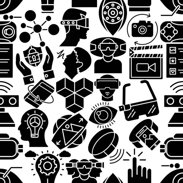 Sanal gerçeklik katı simgeler Seamless modeli