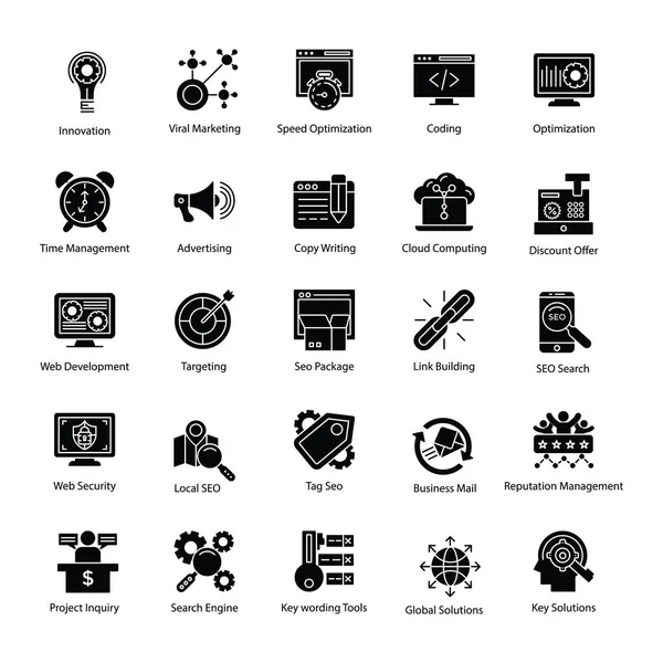 Arama motoru ve en iyi duruma getirme Pro simgeler