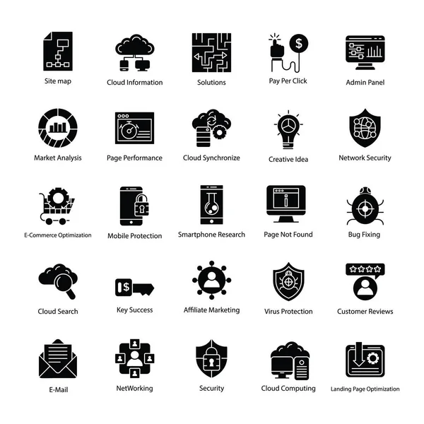 Arama motoru ve en iyi duruma getirme simgeler