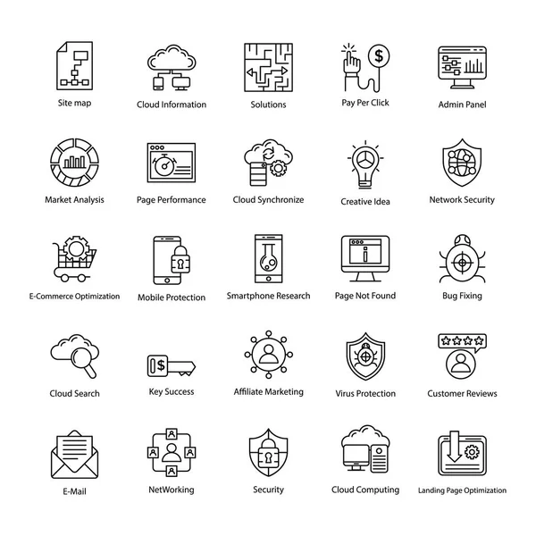 Arama motoru ve en iyi duruma getirme simgeler