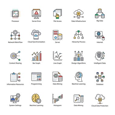 Veri bilim düz vektörler kümesi