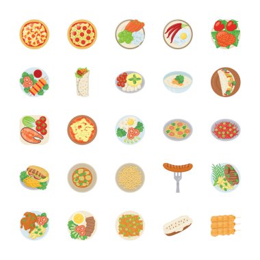 Çanak düz Icon Pack