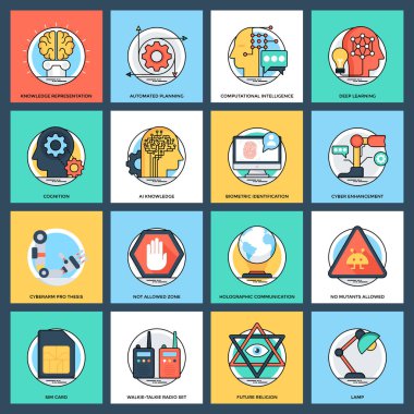 Yapay zeka düz vektörler kümesi