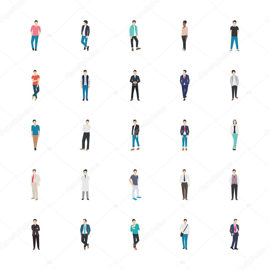 People Character Flat Vector Pack
