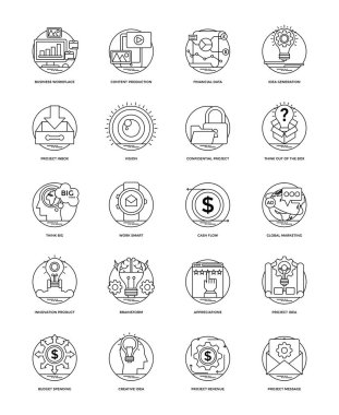 Proje Yönetimi Satır Simgeleri 