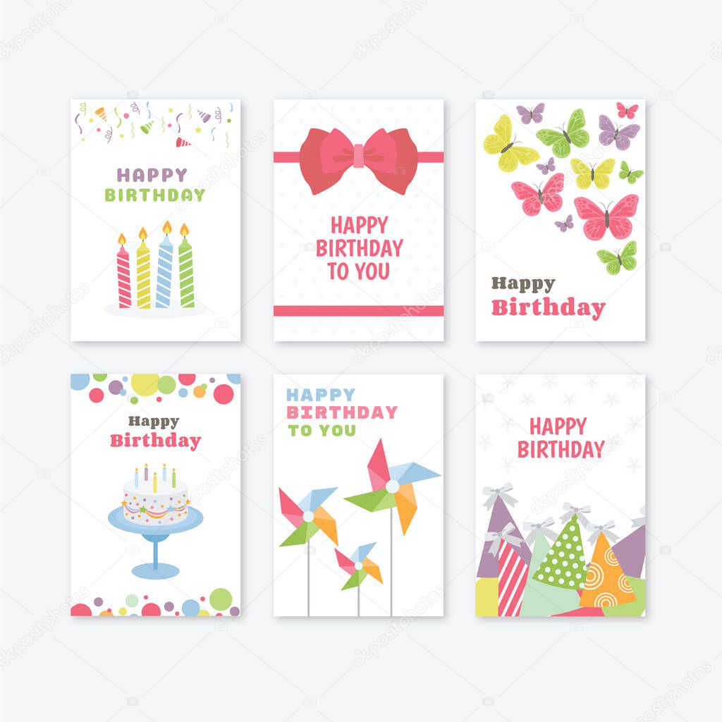 Birthday Greetings Cards Pack