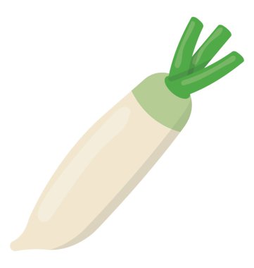 Bir gevrek uzun beyaz baharat lezzet sebze salatası madde eklendi 