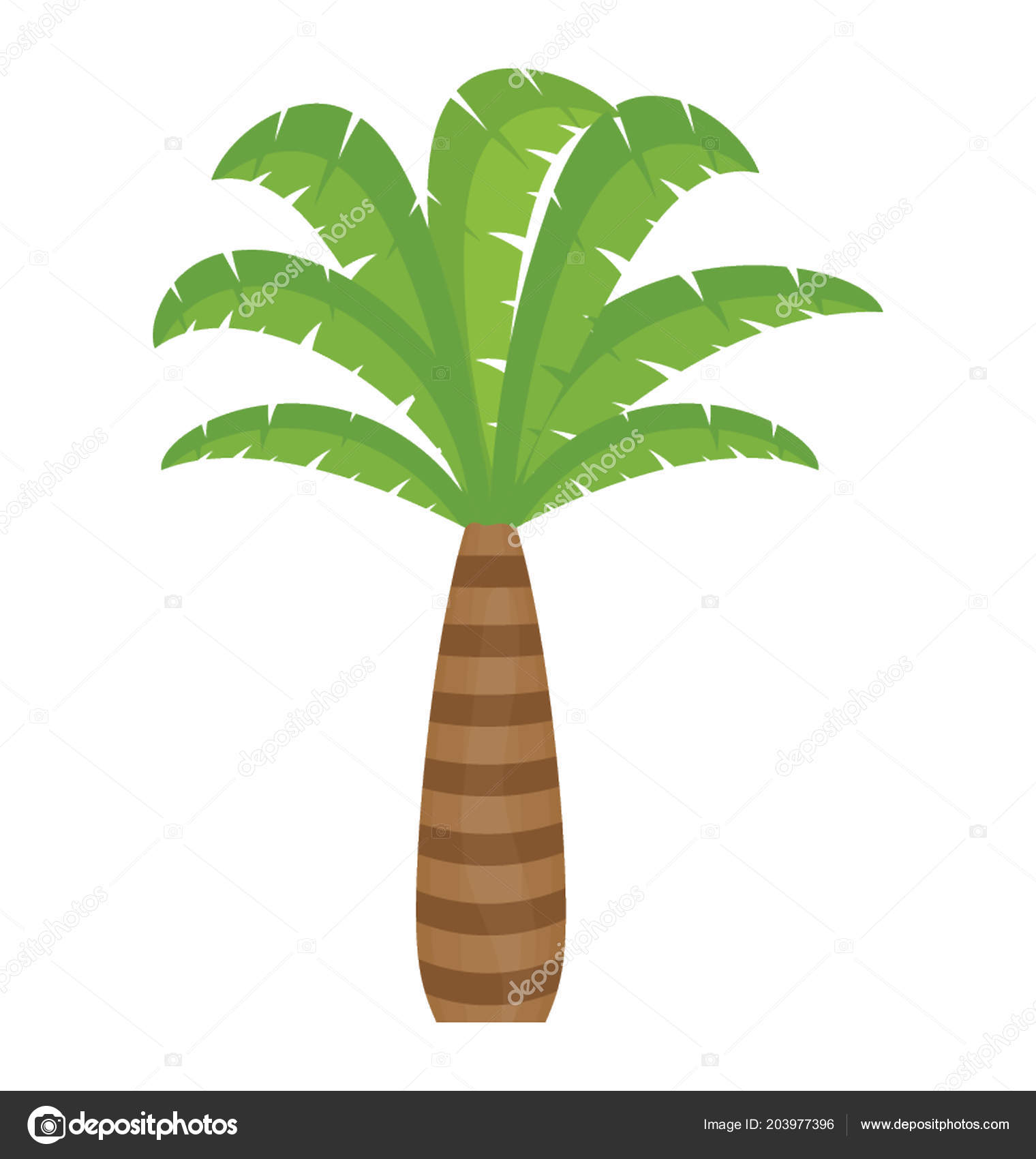 有叶子的热带树形状象一只手显示棕榈树图库矢量图©vectorsmarket 203977396, image size:1520x1700