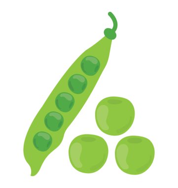 Zavallı denilen bezelye içinde olan bir uzun yeşil sebze 