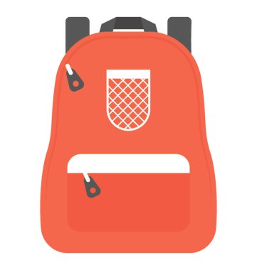 Üstünde belgili tanımlık tepe net cep basit okul çantası 