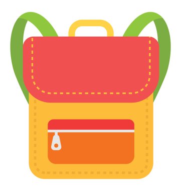 Sınıf öğrencilerine kg genellikle basit tarzı ile küçük bir okul çantası 