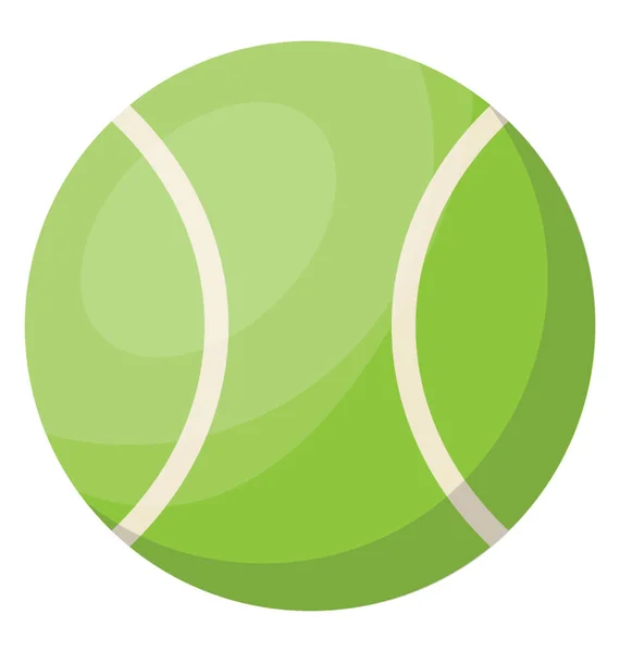 Une Balle Représentant Des Jeux Comme Baseball Cricket — Image vectorielle