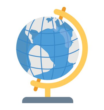 Tablo küre simgesi tasarım, Coğrafya kavramı 