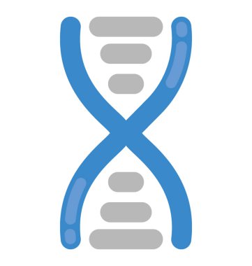 DNA iplikçik tasarım simgesi, genetik kavramı
