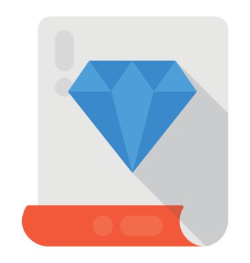 Temiz kod kavramının bir düz simgesi yaratıcı tasarım