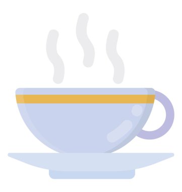 Nereye baş yetiştirme duman sıcak malzeme sahip Kupası, bu çay için simge 