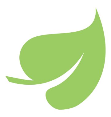 Bir kalp şekli yaprak leylak yaprak simgesi şekillendirme uzun baş köşesi 