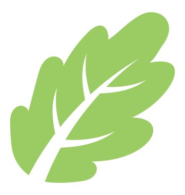 Zenginleştirilmiş spirally düzenlenmiş desen yaprak meşe yaprağı olduğunu 