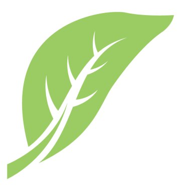 Çok sayıda damarlar ve hackberry yaprak ifade eden desenleri ile bir yaprak 