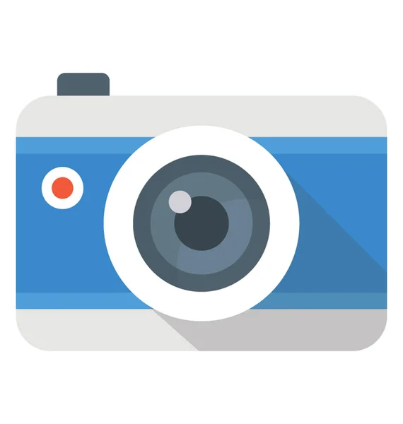 Une Icône Dispositif Pour Capturer Des Images Appelées Appareil Photo — Image vectorielle