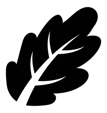 Zenginleştirilmiş spirally düzenlenmiş desen yaprak meşe yaprağı olduğunu 