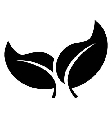 İki ekli birlikte Eko yapma yapraklar gibi boynuz yapısı bırakır 