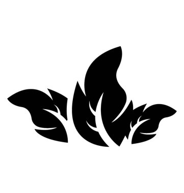 Üçlü yaprak vitrine üç parçaya bölünmüş yaprak