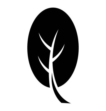 Oval şekilli yaprak damarlar içinde kaju yaprak ile bir balon gibi 