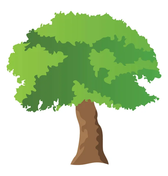 日当たりの良い低音の木または無臭 — ストックベクタ
