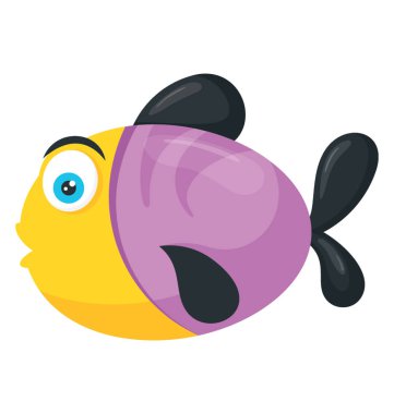 Bir çok renk Singapurlu balık tatlısu denilen gökkuşağı balık yaşıyor 