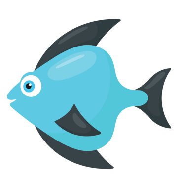 Gözyaşı balık simgeleyen kaybetmek fin ile resif aileden bir düz vücut balık 